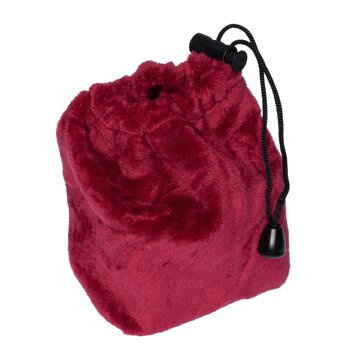 Soft velvet cube bag 2x2-5x5 czerwony