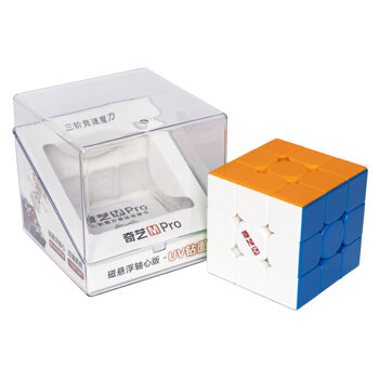 QiYi M Pro 3x3 Maglev Ball-Core UV Plastic Box