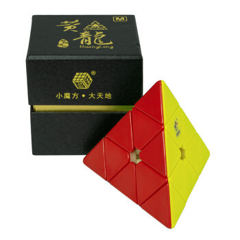 YuXin HuangLong Magnetic Pyraminx Stickerless dark