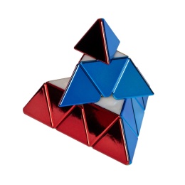 Z-Cube Metallic Pyraminx Magnetic  Stickerless