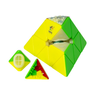 YuXin HuangLong Magnetic Pyraminx Stickerless dark