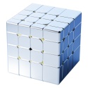 DianSheng Magnetic 4x4 Mirror Blocks Ball-Core Metallic Silver