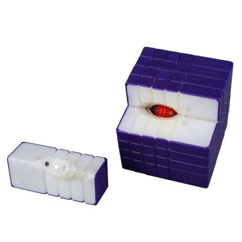 DianSheng Galaxy 5x5 Ball-Core Magnetic Mirror Purple w częściach