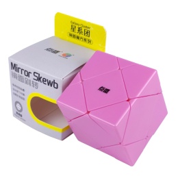 Pudełko i kostka DianSheng Mirror Skewb Pink