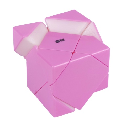 DianSheng Mirror Skewb Pink pomieszany