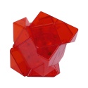 DianSheng Mirror Skewb Magnetic Transparent Red pomieszany
