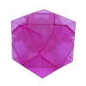 DianSheng Mirror Skewb Magnetic Transparent Purple