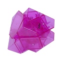 DianSheng Mirror Skewb Magnetic Transparent Purple pomieszany pod kątem