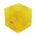 DianSheng Mirror Skewb Magnetic Transparent Yellow