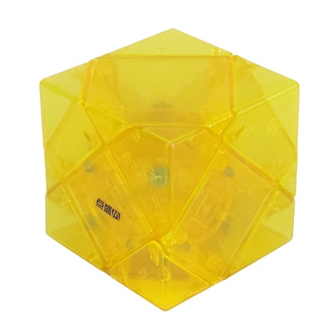 DianSheng Mirror Skewb Magnetic Transparent Yellow