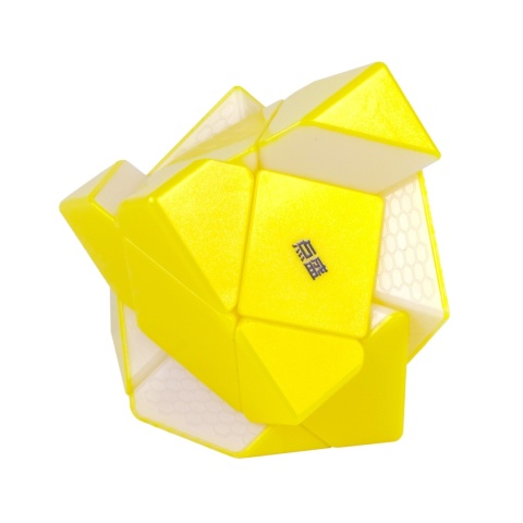 DianSheng Mirror Skewb Yellow pomieszany