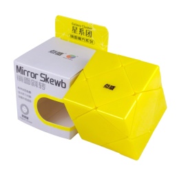 Pudełko i kostka DianSheng Mirror Skewb Yellow