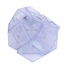 Pudełko i kostka DianSheng Mirror Skewb Magnetic Transparent