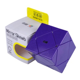 Pudełko i kostka DianSheng Mirror Skewb Purple