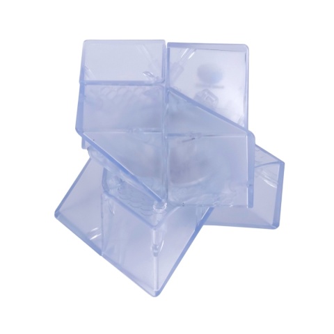 Kostka DianSheng Twisty 2x2 Transparent pomieszana