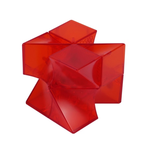 DianSheng Twisted 2x2 Transparent Red pomieszany