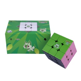 GAN 356 M E 3x3 Pokémon Sprigatito z pudełkiem