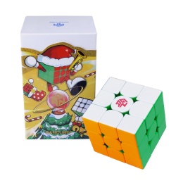 Pudełko i kostka GAN 356 M E Christmass Edition 3x3