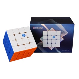 GAN 460M V2 4x4 Frosted obok pudełka