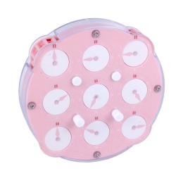 Pudełko i układankna MoFangGe Magnetic Clock Pink