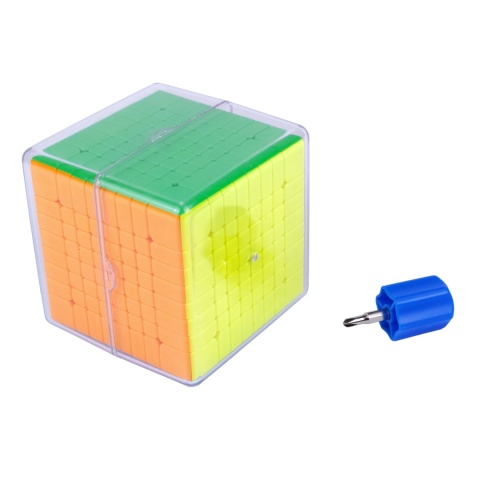 Kostka MoFangJiaoShi MeiLong 8x8 V3 Ball-Core Magnetic z akcesoriami