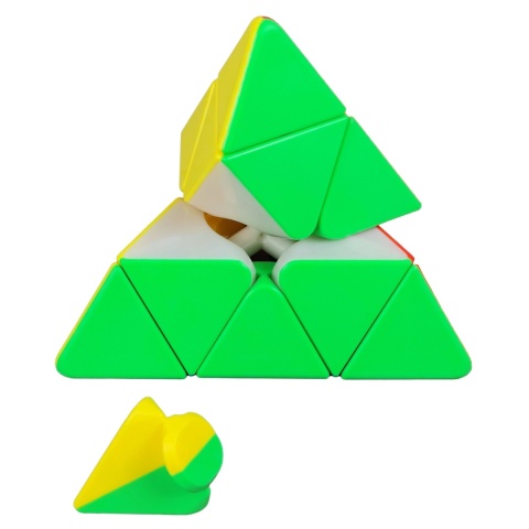 MoFangJiaoShi MeiLong Pyraminx V2 w częściach