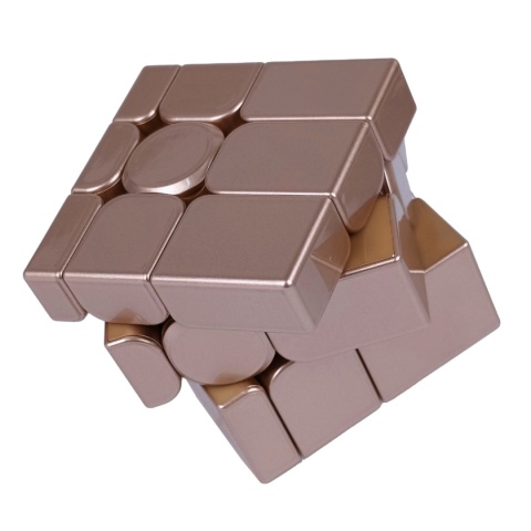 MoFangJiaoShi Mirror V2 Magnetic Ball-Core UV Rose Gold obrócony