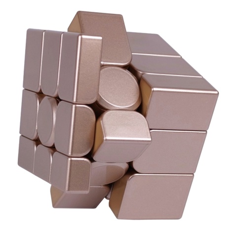 MoFangJiaoShi Mirror V2 Magnetic Ball-Core UV Rose Gold obrócony