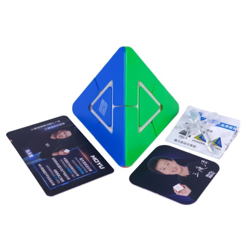 MoFangJiaoShi MeiLong Pyra Duo Ball Core Magnetic z akcesoriami