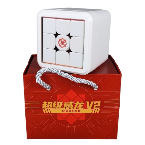 MoYu Super WeiLong V2 18th Anniversary Edition w etui z pudełkiem