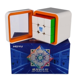 MoYu WeiLong V11 AI MagLev Gyroscope UV Box Halcube