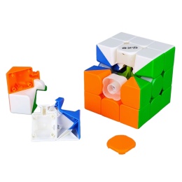 Pudełko i kostka QiYI Warrior Magnetic 3x3