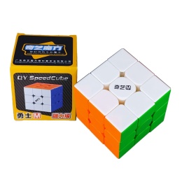 Pudełko i kostka QiYI Warrior Magnetic 3x3