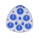 QiYi MoFangGe Magnetic 3x3 Clock Blue tył