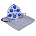 QiYi MoFangGe Magnetic 3x3 Clock Blue z woreczkiem