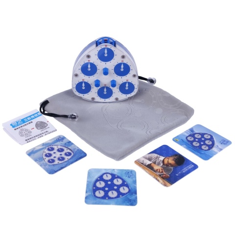 QiYi MoFangGe Magnetic 3x3 Clock Blue z akcesoriami