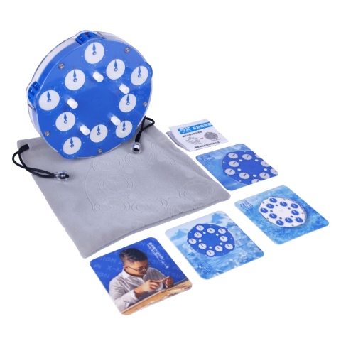 QiYi MoFangGe Magnetic 5x5 Clock Blue z akcesoriami