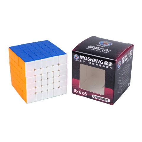 Kostka SengSo MoSheng 6x6 obok pudełka