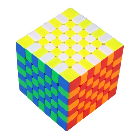 Kostka SengSo MoSheng 7x7 ułożona w szachownicę