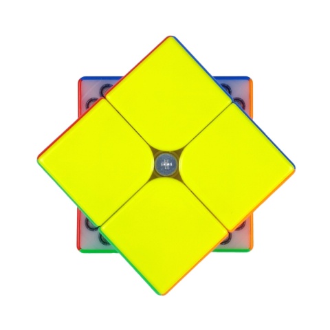 Kostka YJ MGC Beta 2x2 Magnetic Ball-Core UV z widocznymi magnesami