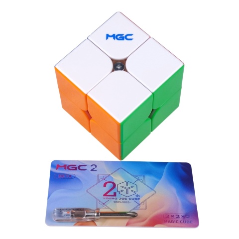 Kostka YJ MGC Beta 2x2 Magnetic UV z akcesoriami