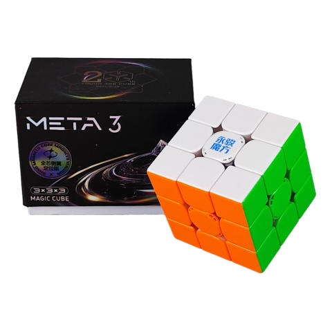 YJ MGC Meta 3x3 Wing-Magnetic 8M Ball-Core UV Box Halcube
