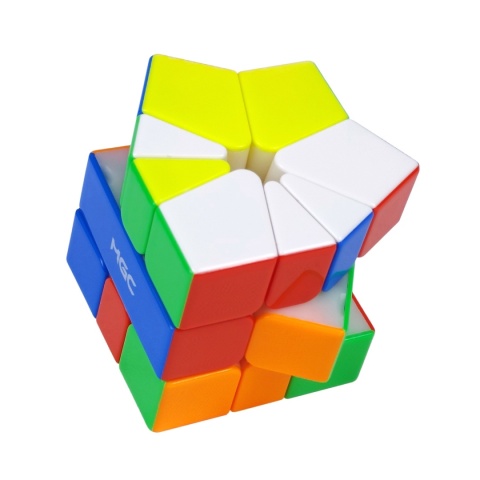 Kostka YJ MGC Square-1 V2 Magnetic UV Stickerless z pomieszanym kształtem