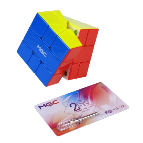 Kostka YJ MGC Square-1 V2 Magnetic UV Stickerless z akcesoriami