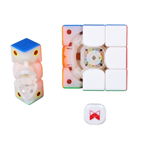 Kostka X-man Design Tornado V4 AI UV 3x3 Standard w częsciach z widoczną regulacją