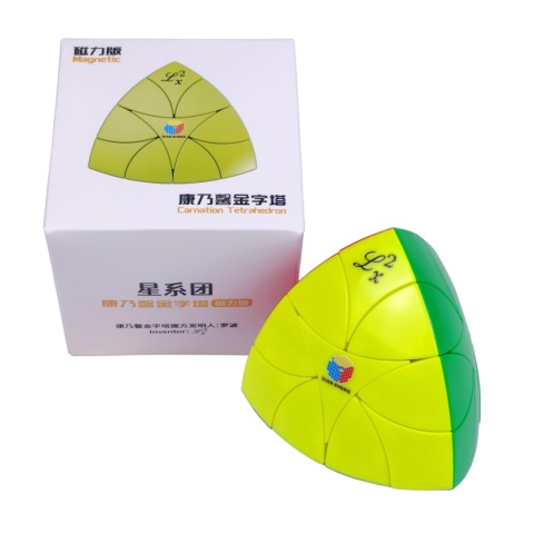 Pudełko i kostka DianSheng Carnation Tetrahedron M