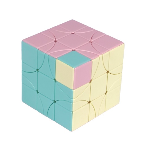 DianSheng Corner-Turning 3x3 Ball-Core M - Macaron z obróconym rogiem