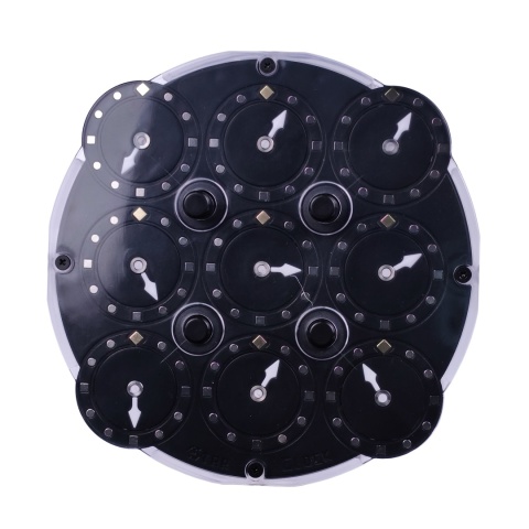ESTAR Magnetic Clock Standard Czarna strona