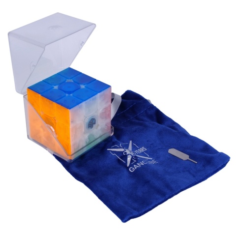 GAN 356 M E UV 3x3 10th Anniversary Edition z akcesoriami