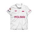 Koszulka Pol Euro 2026 Biała przód